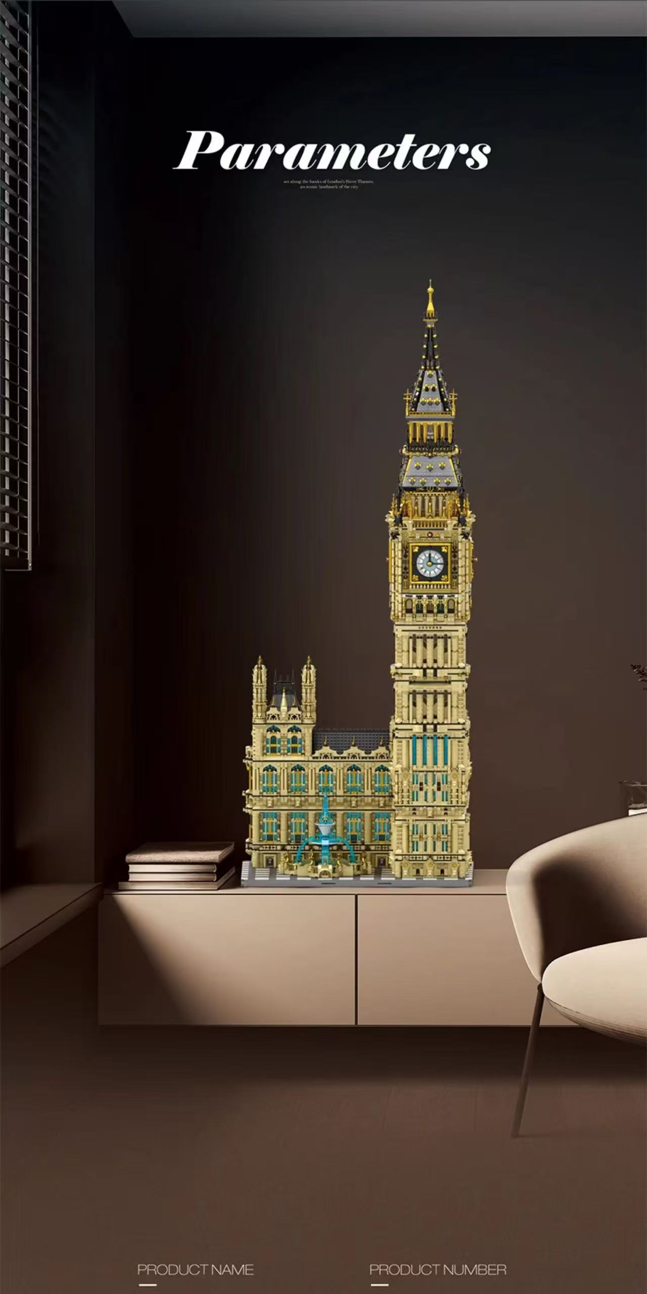 Reobrix 55012 The Clock Tower the Elizabeth Tower - YWOBB