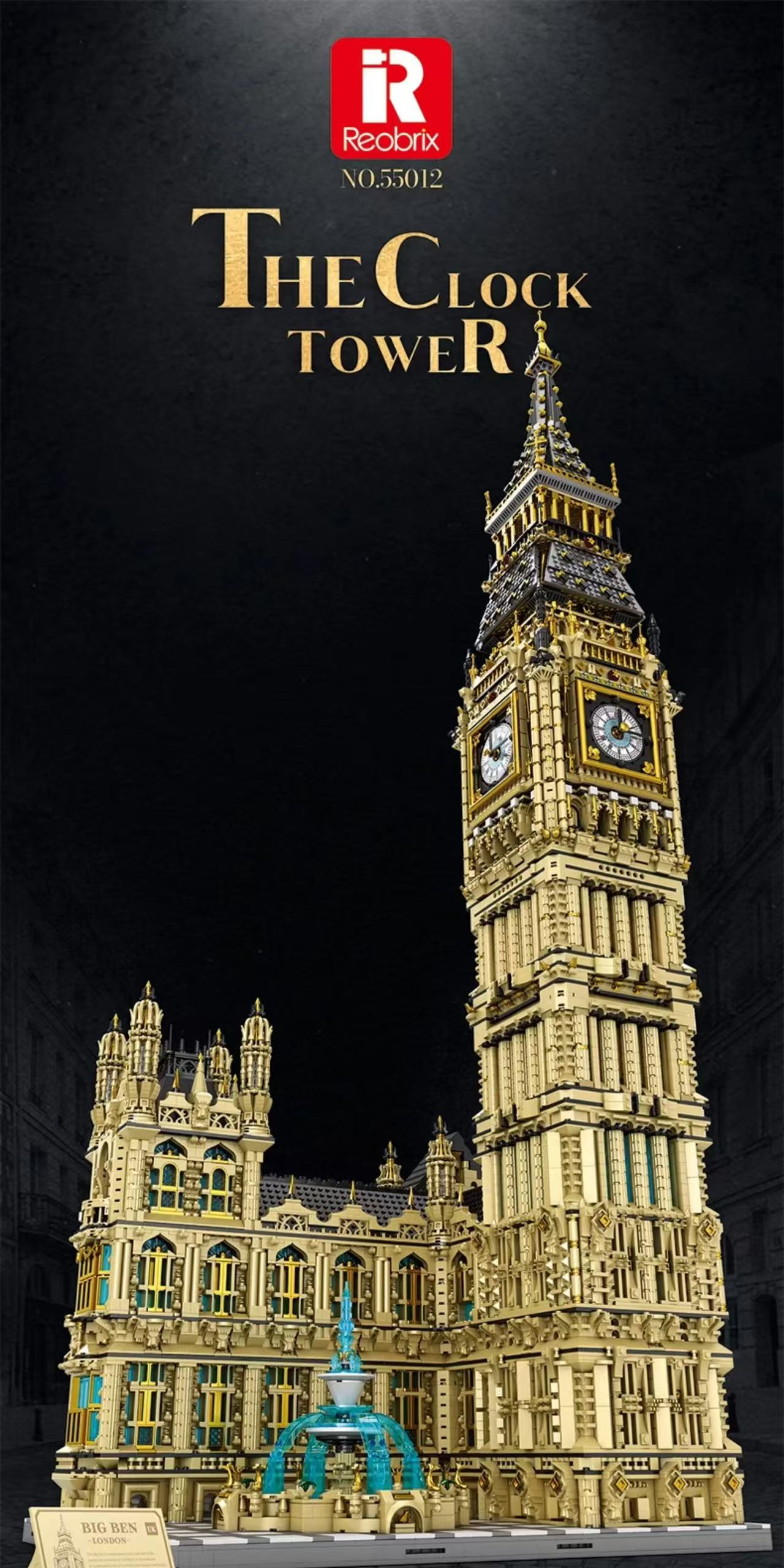 Reobrix 55012 The Clock Tower the Elizabeth Tower - YWOBB