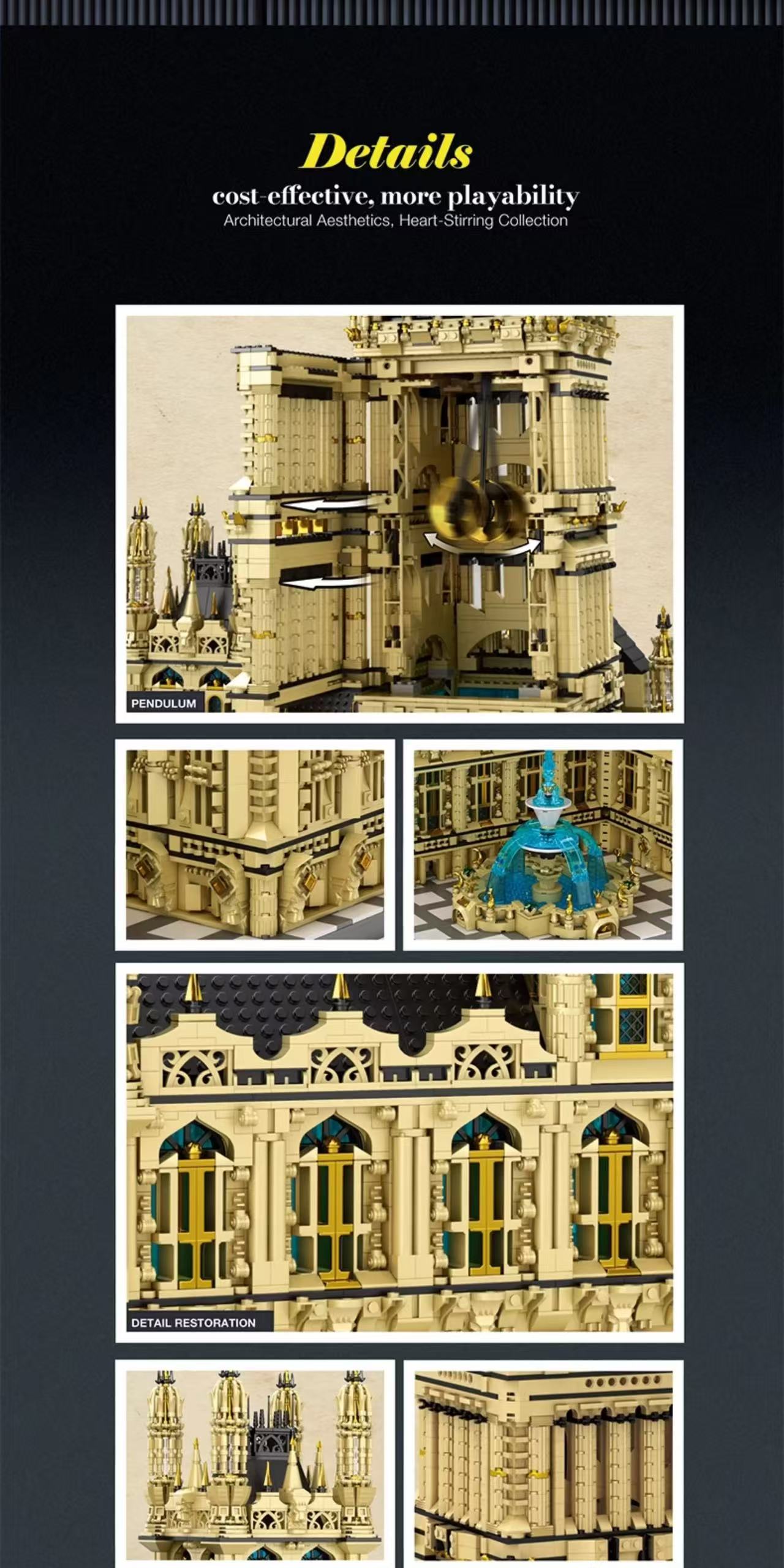 Reobrix 55012 The Clock Tower the Elizabeth Tower - YWOBB