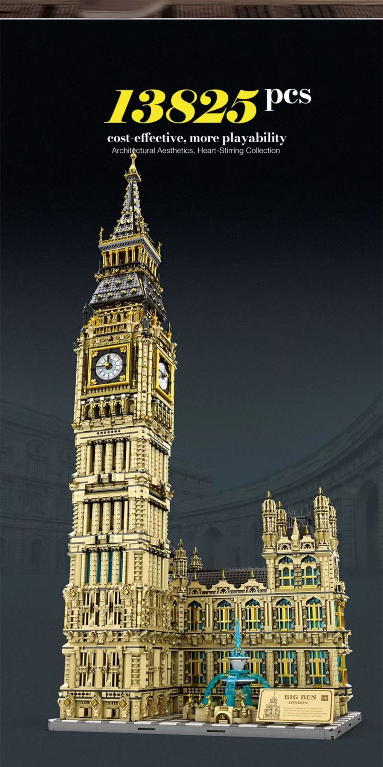 Reobrix 55012 The Clock Tower the Elizabeth Tower - YWOBB