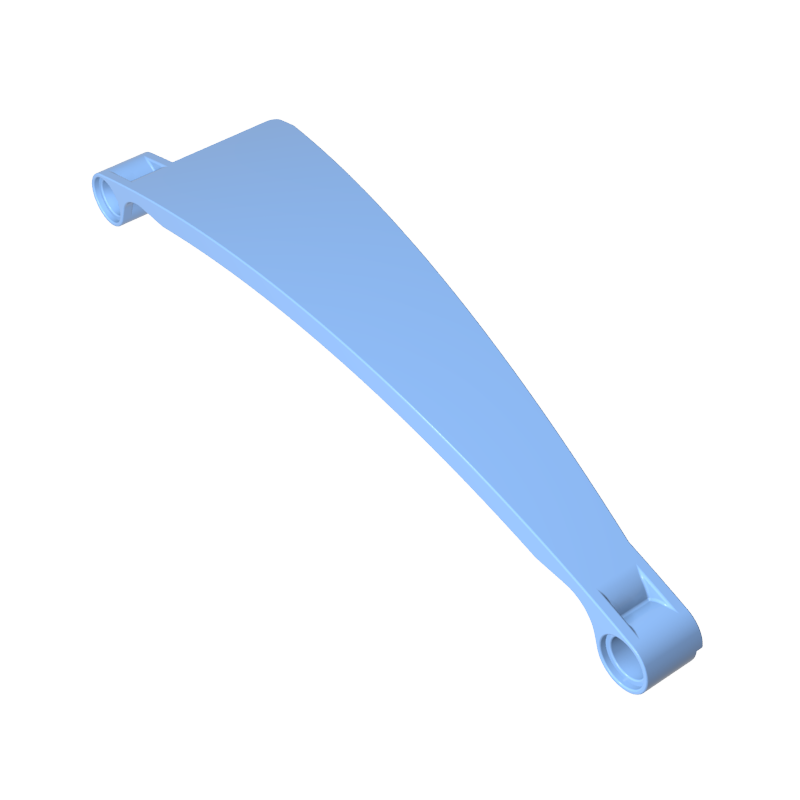 GOBRICKS GDS-90518 Technic Panel Curved #53 3 x 13 - YWOBB