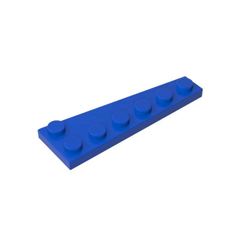 GOBRICKS GDS-2144 Wedge Plate 6 x 2 Left - YWOBB