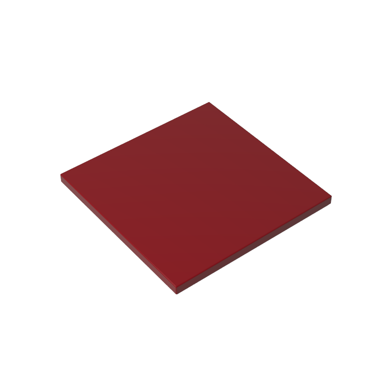 GOBRICKS GDS-1116 Tile 6 x 6 with Bottom Tubes - YWOBB