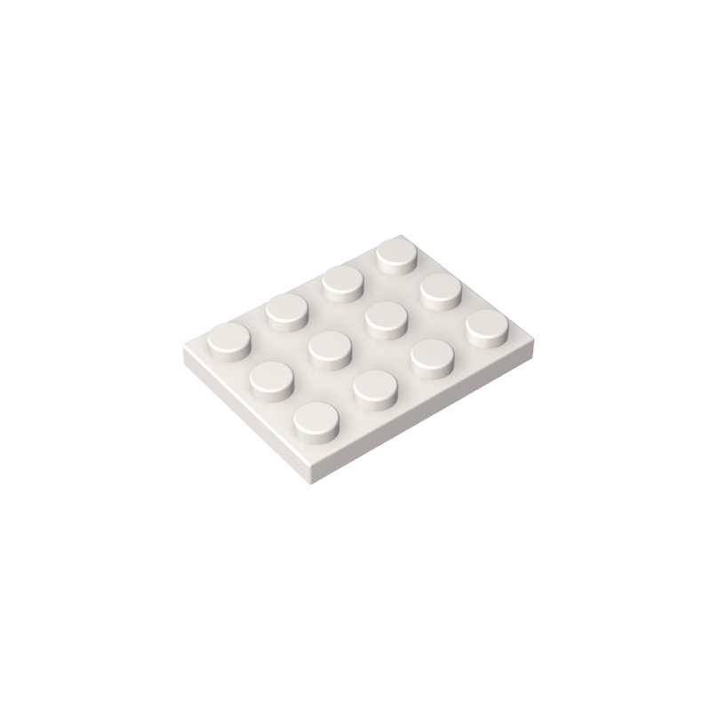 GOBRICKS GDS-90196 Plate 3 x 4 - YWOBB