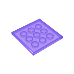 GOBRICKS GDS-90197 Tile 4 x 4 - YWOBB