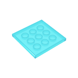 GOBRICKS GDS-90197 Tile 4 x 4 - YWOBB