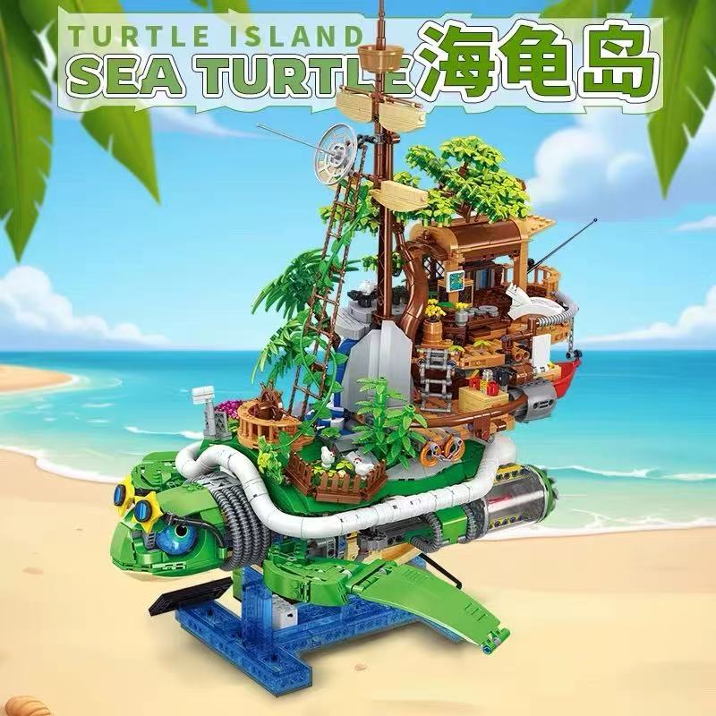 Small Angle JD125 Electric Turtle Island - YWOBB