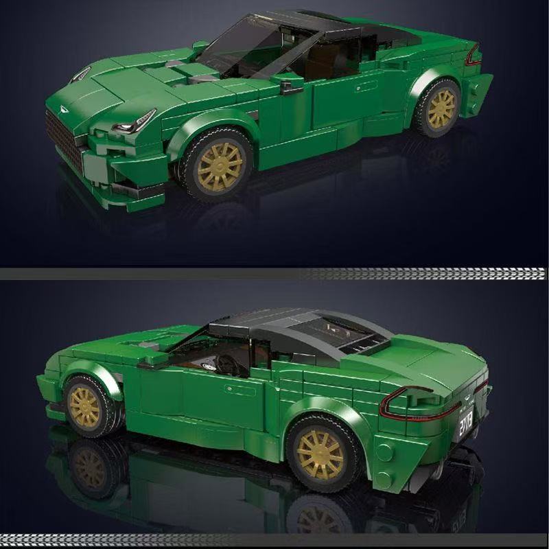 Mould King 27113-27116 8-stud Racing Car - YWOBB