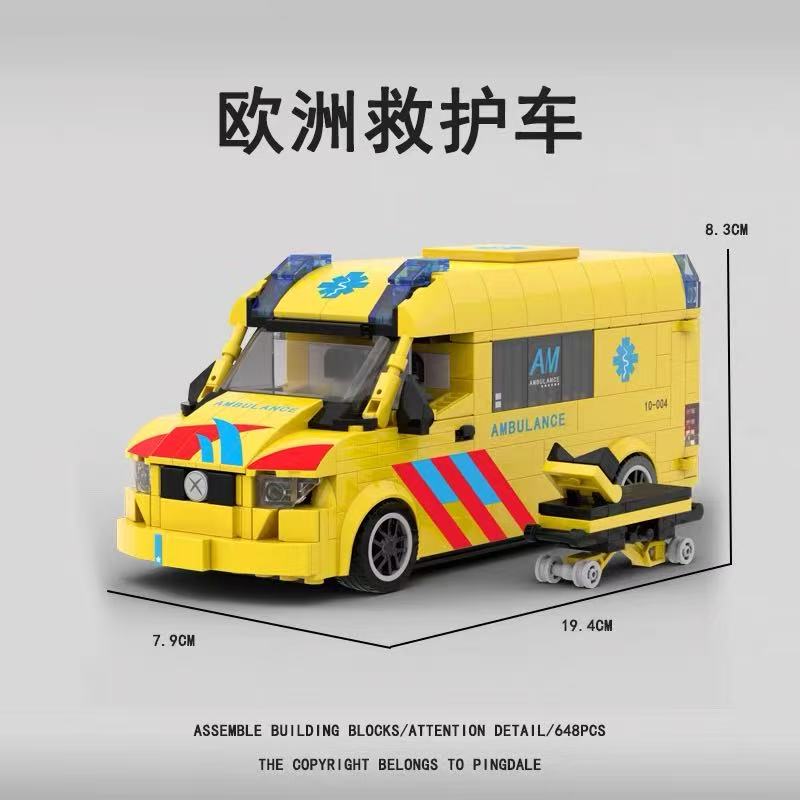 Amazing Block 10004 EUROPEAN AMBULANCE - YWOBB