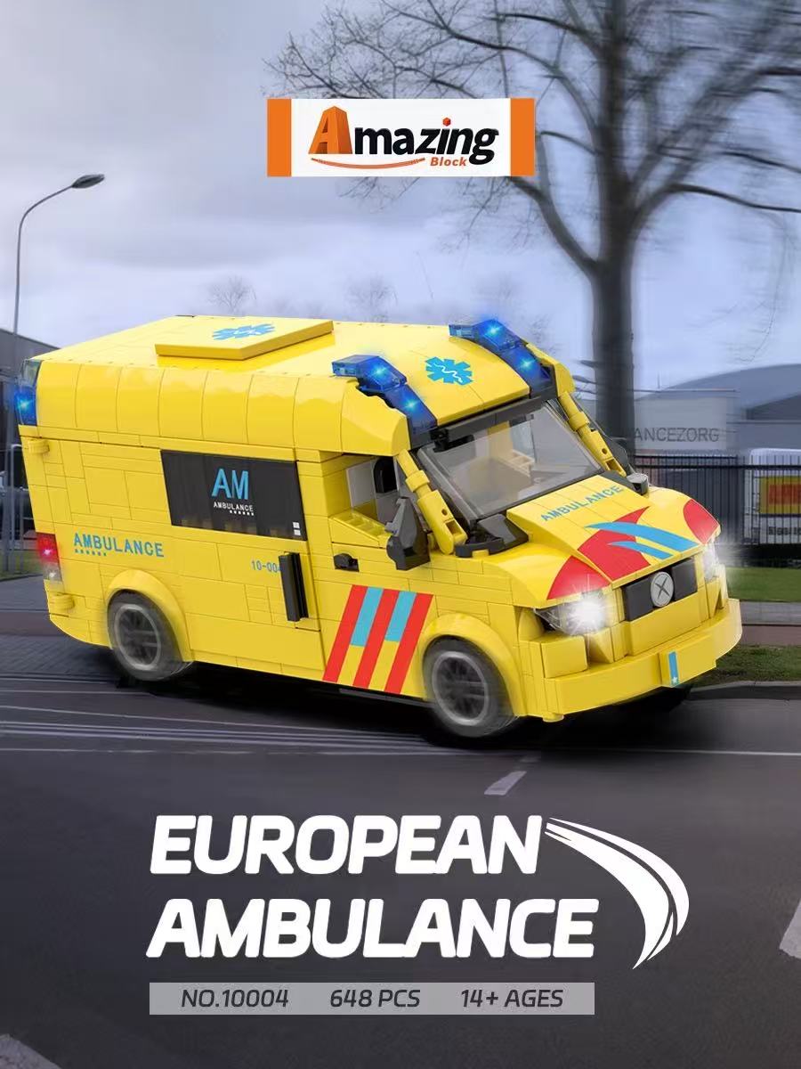 Amazing Block 10004 EUROPEAN AMBULANCE - YWOBB