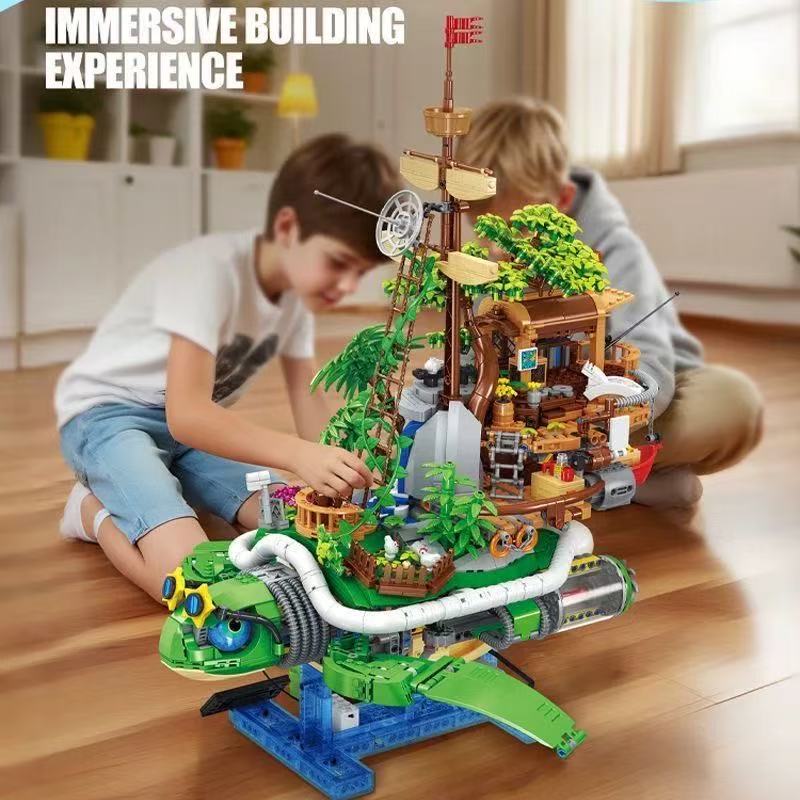 Small Angle JD125 Electric Turtle Island - YWOBB