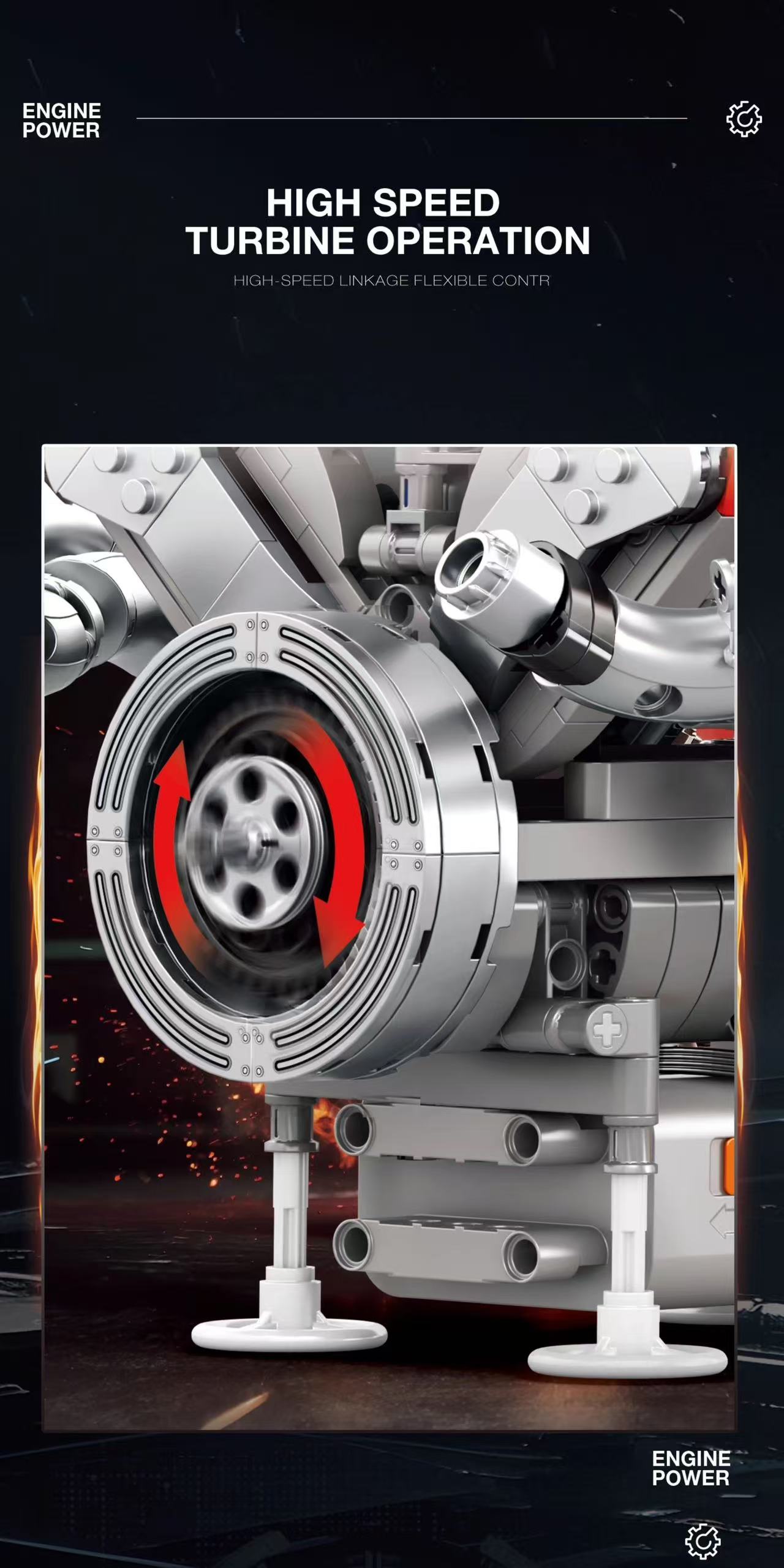 Reobrix 33015 F1 Engine - YWOBB