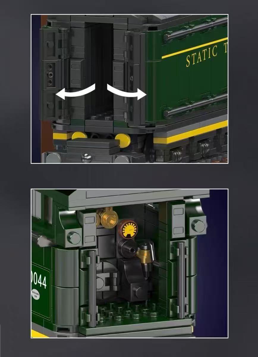 Mould King 12044 Flying Scotsman - YWOBB
