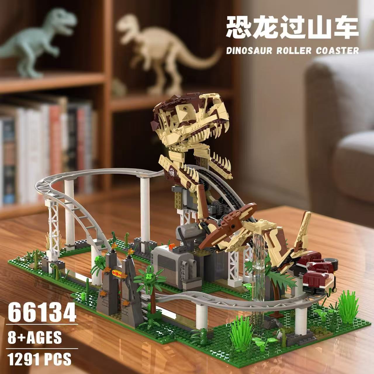 Xbert 66134 Dinosaur Roller Coaster - YWOBB