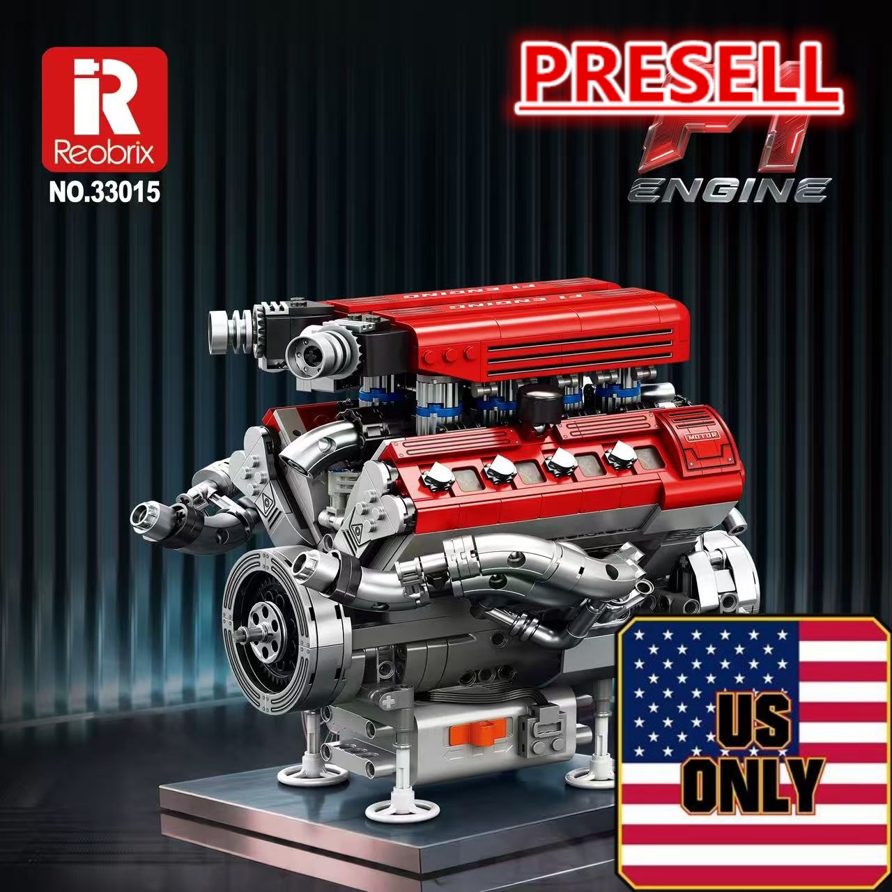 Reobrix 33015 F1 Engine OVP US Warehouse Version - YWOBB
