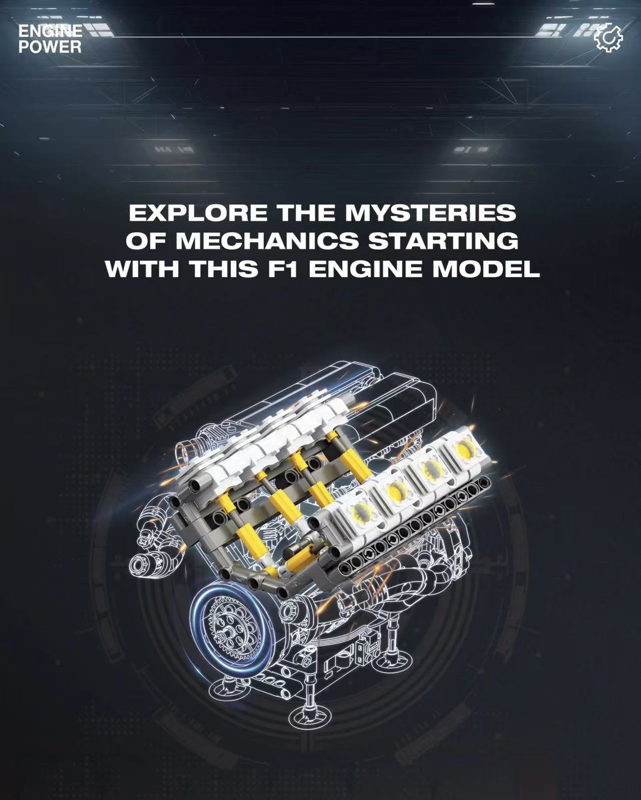 Reobrix 33015 F1 Engine OVP EU Warehouse Version - YWOBB