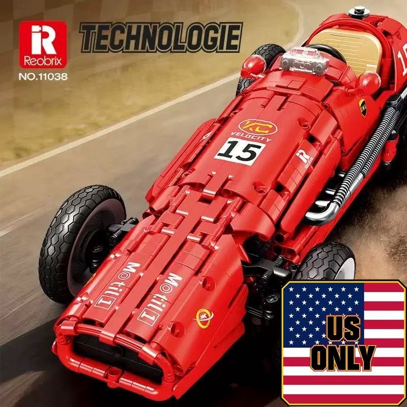 Reobrix 11038 Retro Formula 500 OVP US Warehouse Version - YWOBB