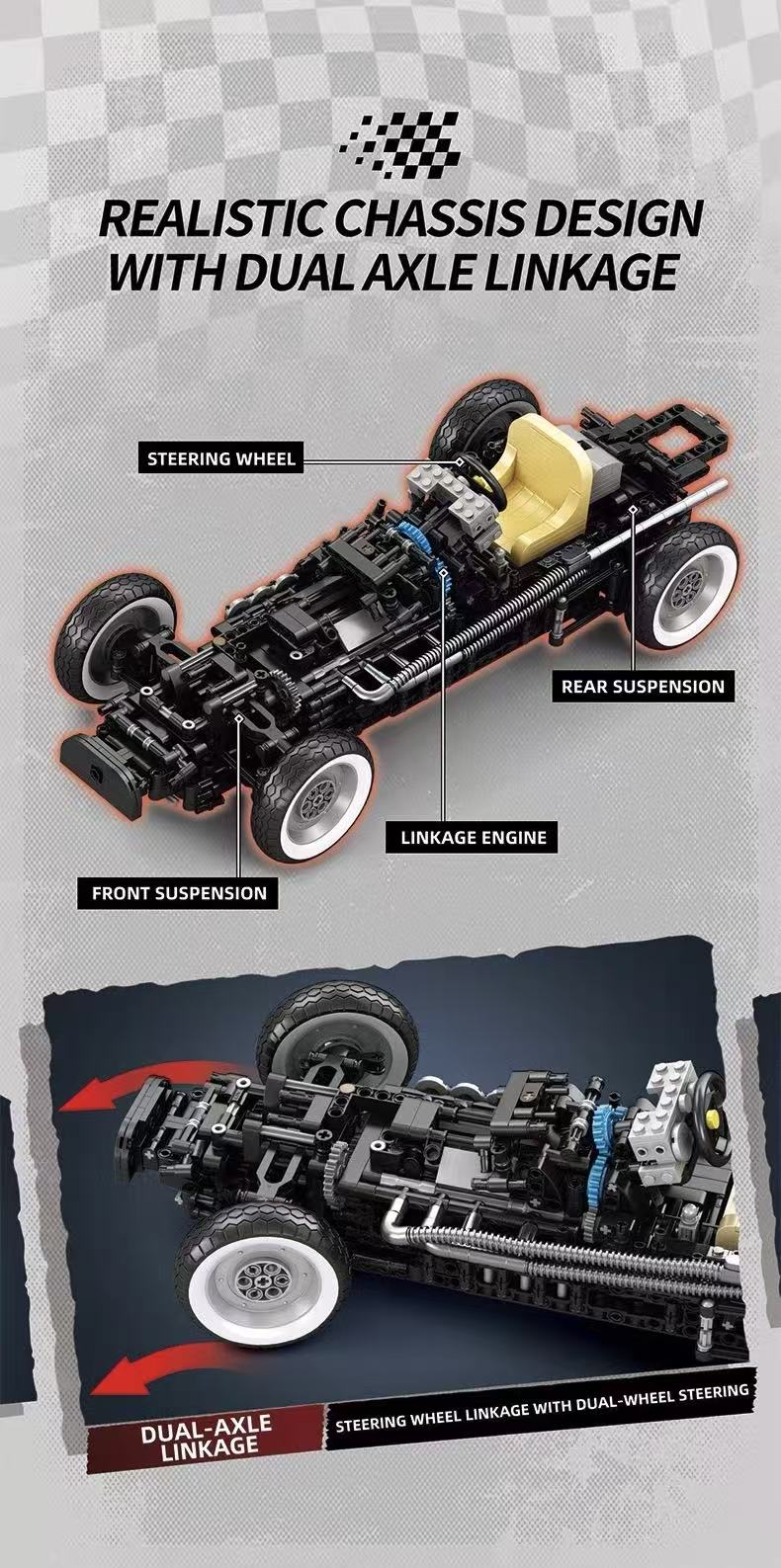 Reobrix 11038 Retro Formula 500  OVP EU Warehouse Version - YWOBB