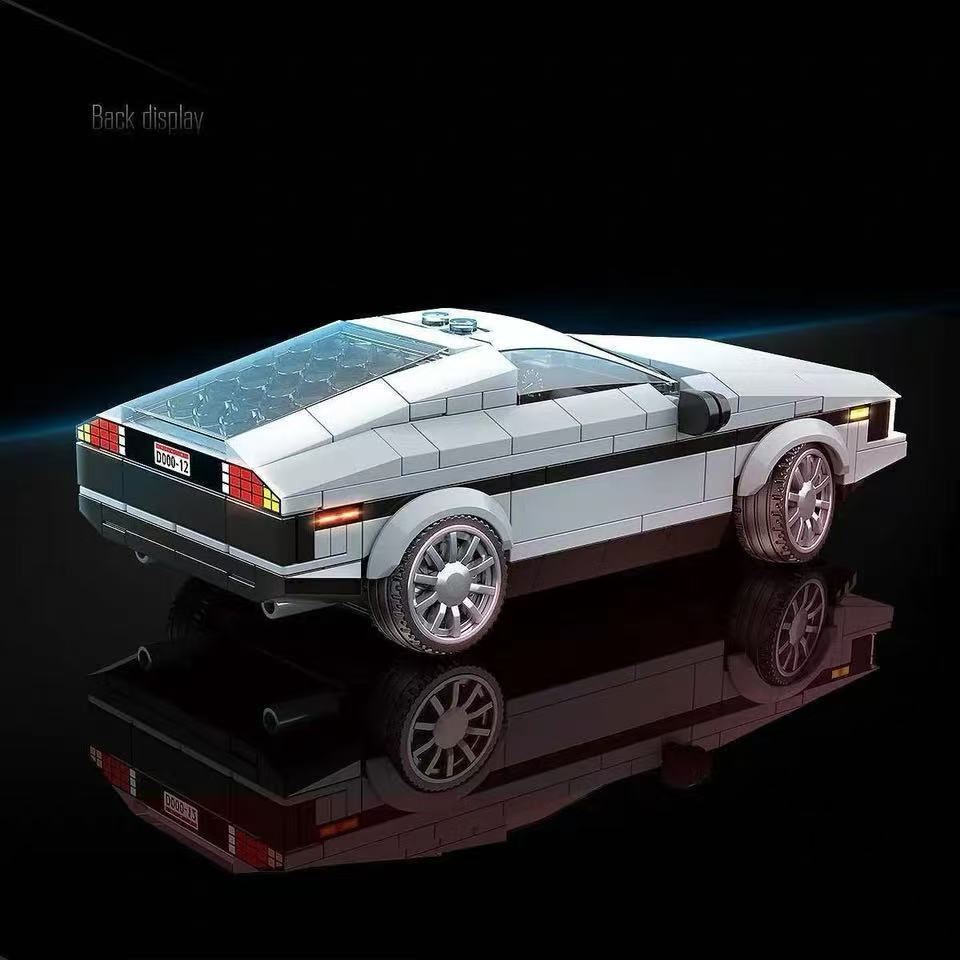 Quan Guan 100298 Back to the Future: DMC 12 Cars - YWOBB