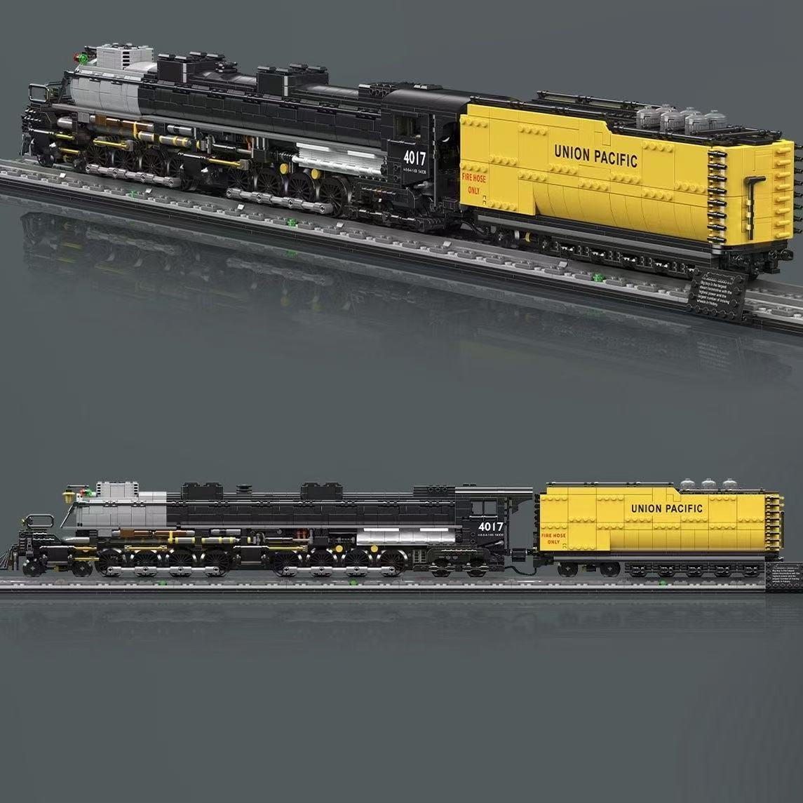 Mould King 12049 Big Boy 4-8-8-4 Locomotive OVP EU Warehouse Version - YWOBB