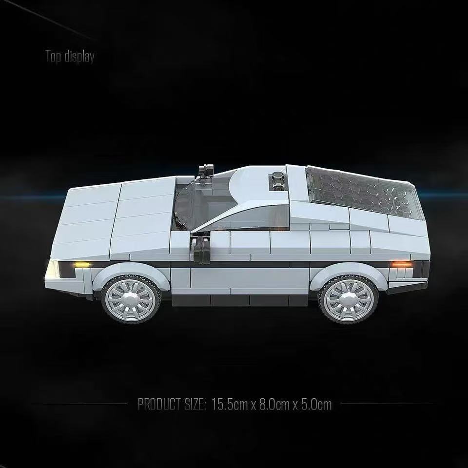 Quan Guan 100298 Back to the Future: DMC 12 Cars - YWOBB