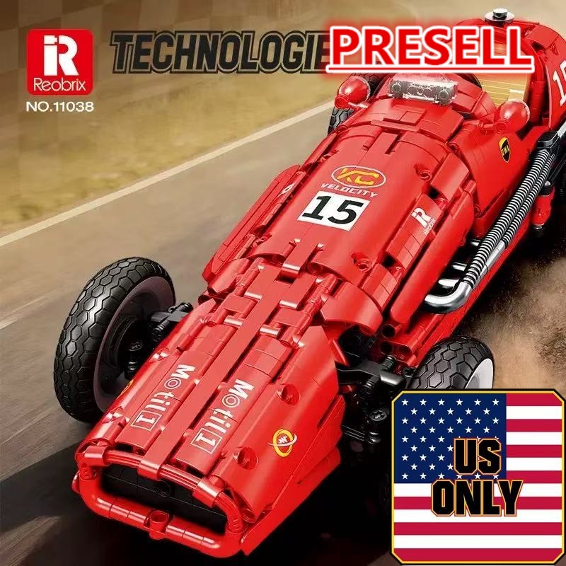 Reobrix 11038 Retro Formula 500 OVP US Warehouse Version - YWOBB