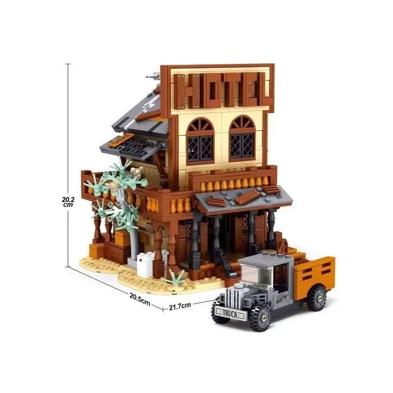 Small Angle JD109 COWBOY CITYHOTEL - YWOBB