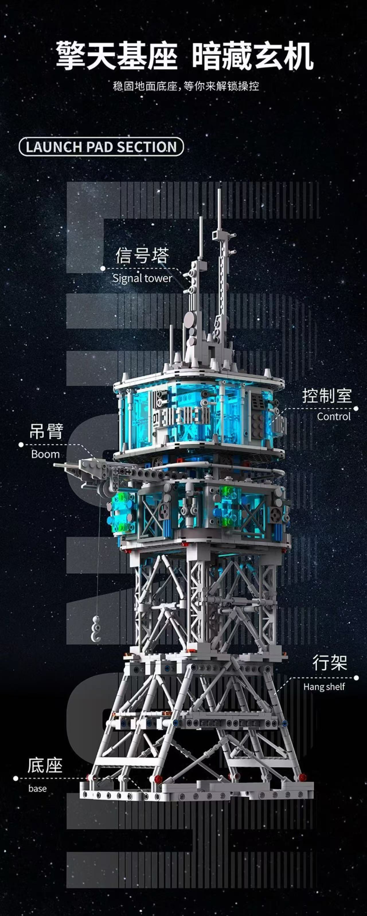 TUOMU T4014 Space Aerospace Base - YWOBB