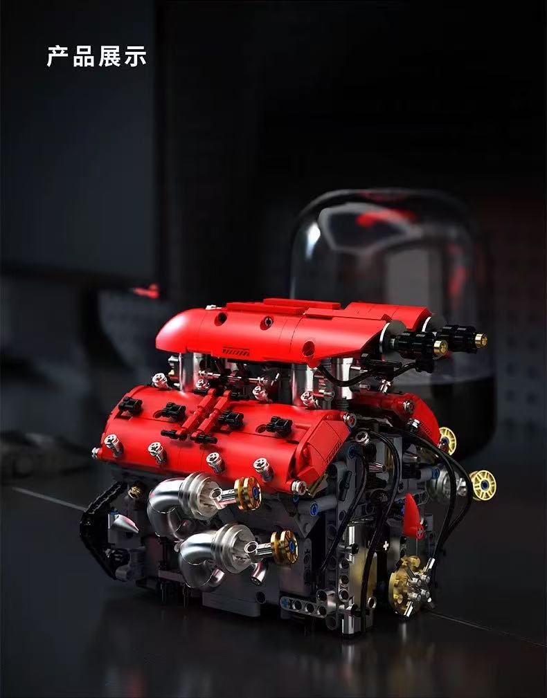 TUOMU T5011 Block Racing V8 - TURBINE ENGINES - YWOBB