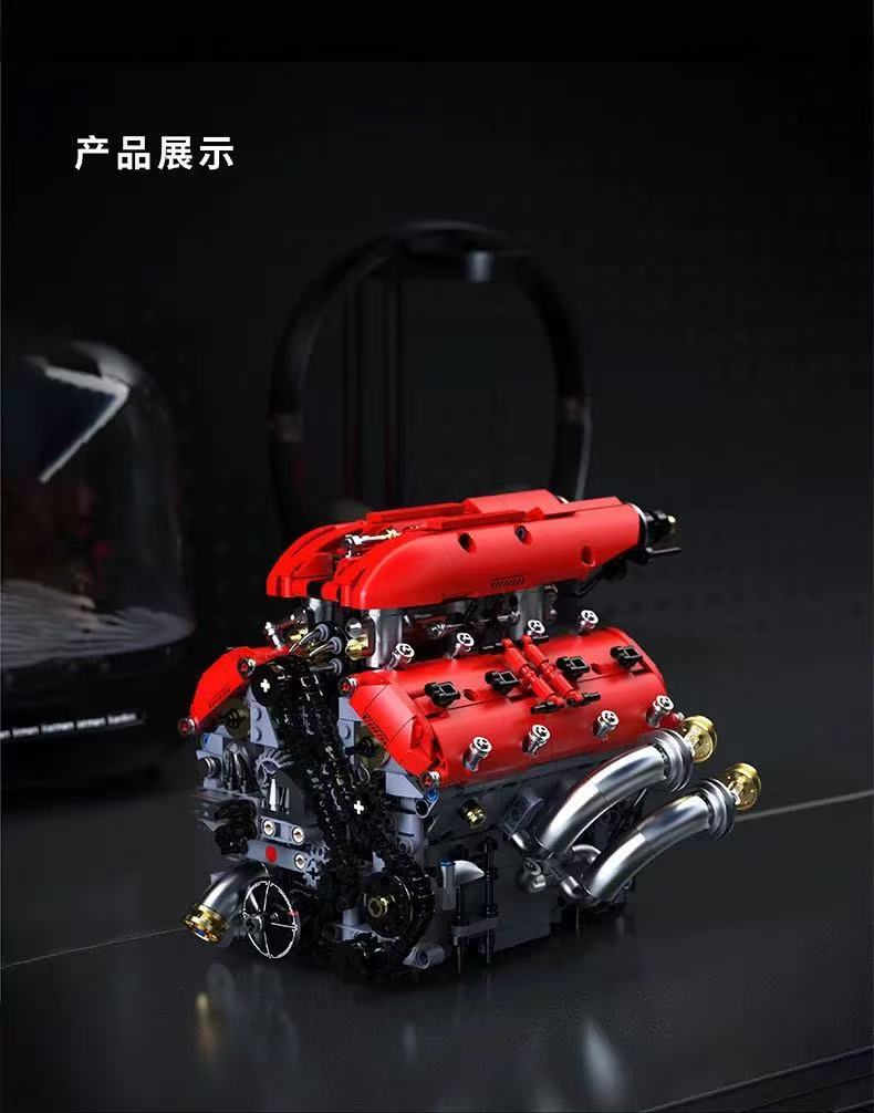 TUOMU T5011 Block Racing V8 - TURBINE ENGINES - YWOBB