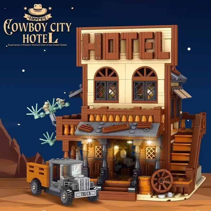 Small Angle JD109 COWBOY CITYHOTEL - YWOBB