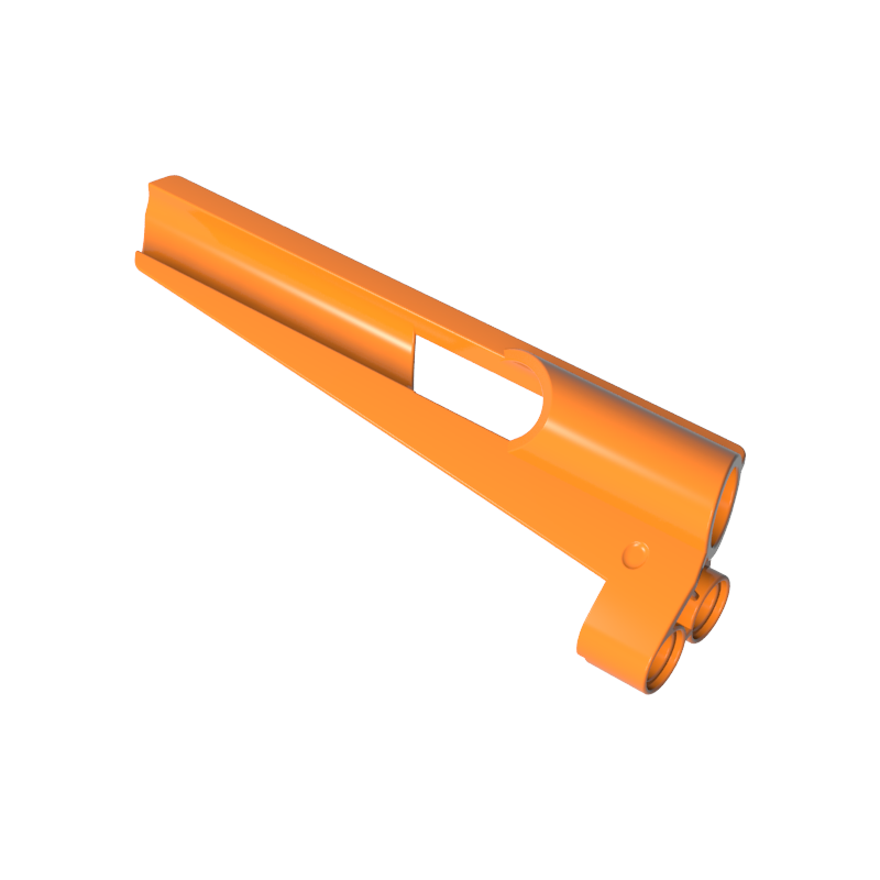 GOBRICKS GDS-1349 Panel Fairing # 8 Small Long, Large Hole, Side B - YWOBB