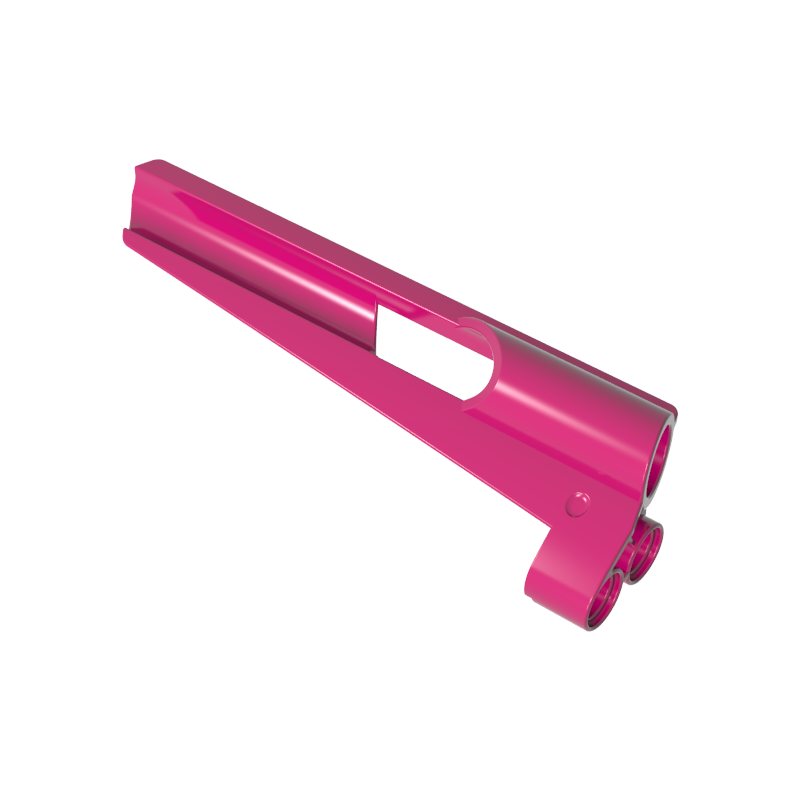 GOBRICKS GDS-1349 Panel Fairing # 8 Small Long, Large Hole, Side B - YWOBB