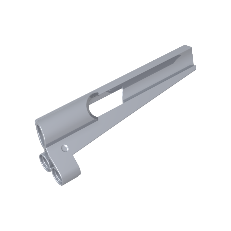 GOBRICKS GDS-1348 Panel Fairing # 7 Small Long, Large Hole, Side A - YWOBB