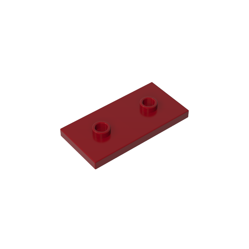 GOBRICKS GDS-90201 Plate Modified 2 x 4 with 2 Studs (Double Jumper) - YWOBB