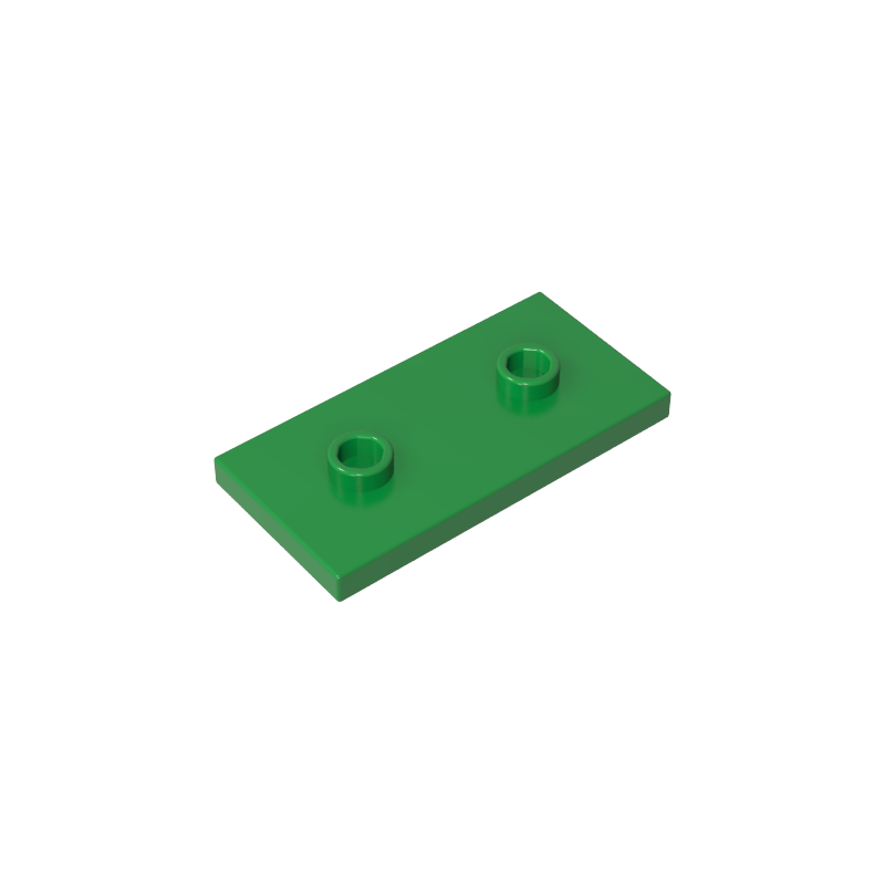 GOBRICKS GDS-90201 Plate Modified 2 x 4 with 2 Studs (Double Jumper) - YWOBB