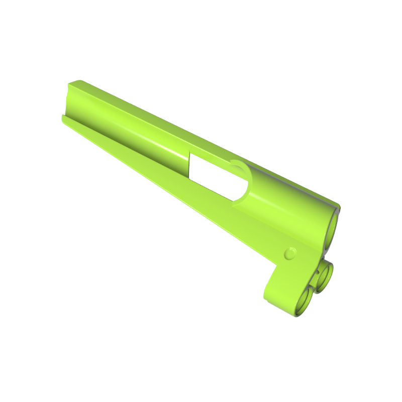 GOBRICKS GDS-1349 Panel Fairing # 8 Small Long, Large Hole, Side B - YWOBB