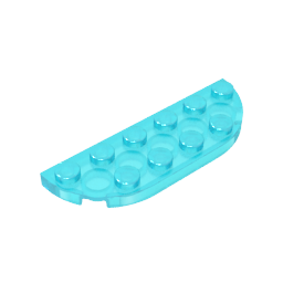 GOBRICKS GDS-899  Round Corner 2 x 6 Double - YWOBB