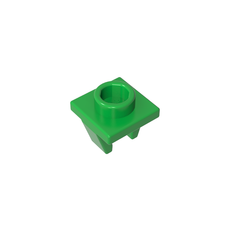 GOBRICKS GDS-90296 Tile Modified 1 x 1 with Clip - YWOBB