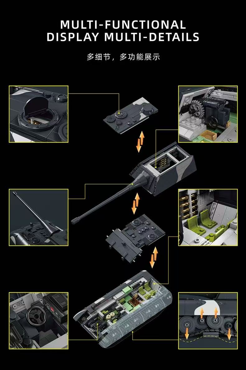 12GO 97018 Jagopanzer E-100 - YWOBB