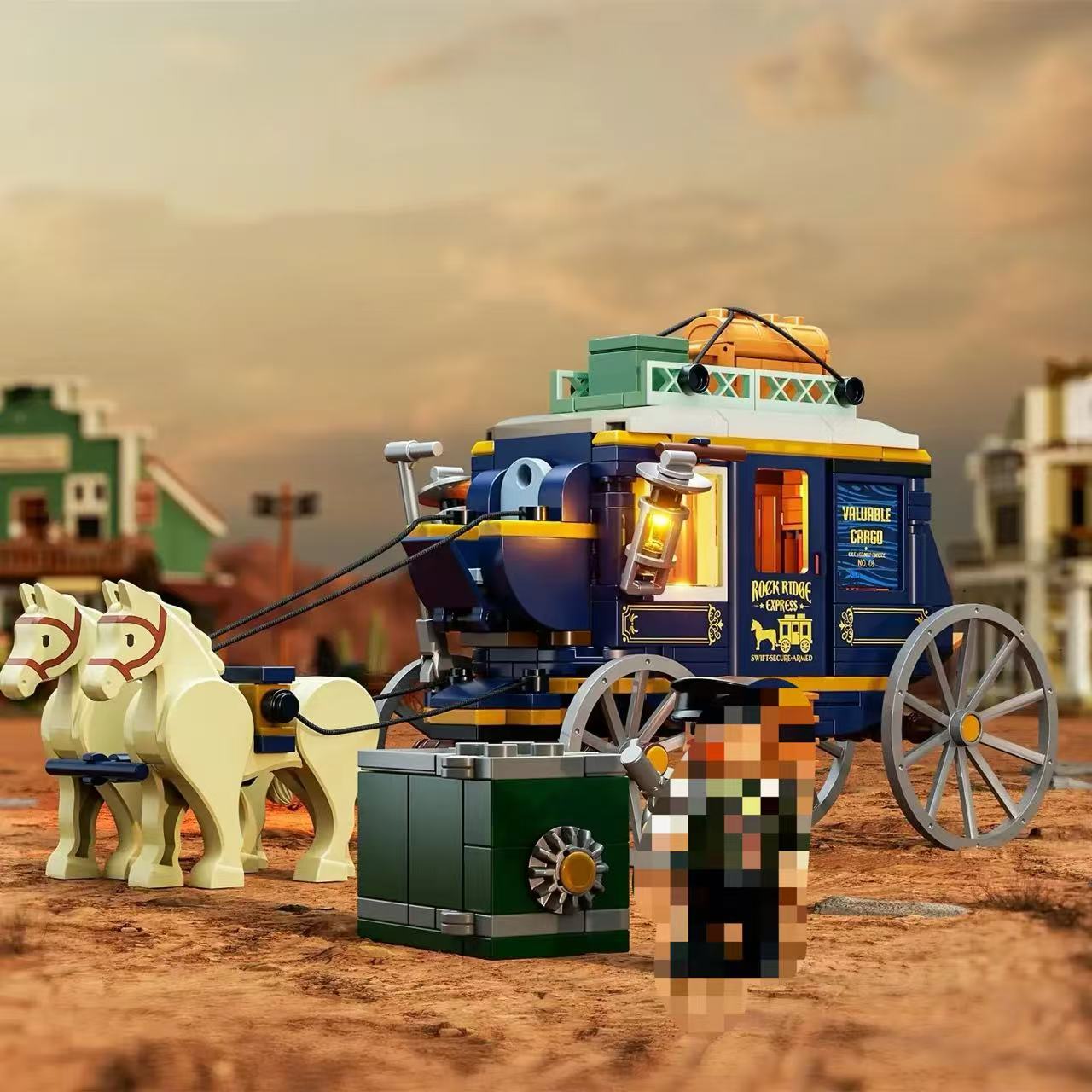 FunWhole L9099 Western Armored Carriage - YWOBB