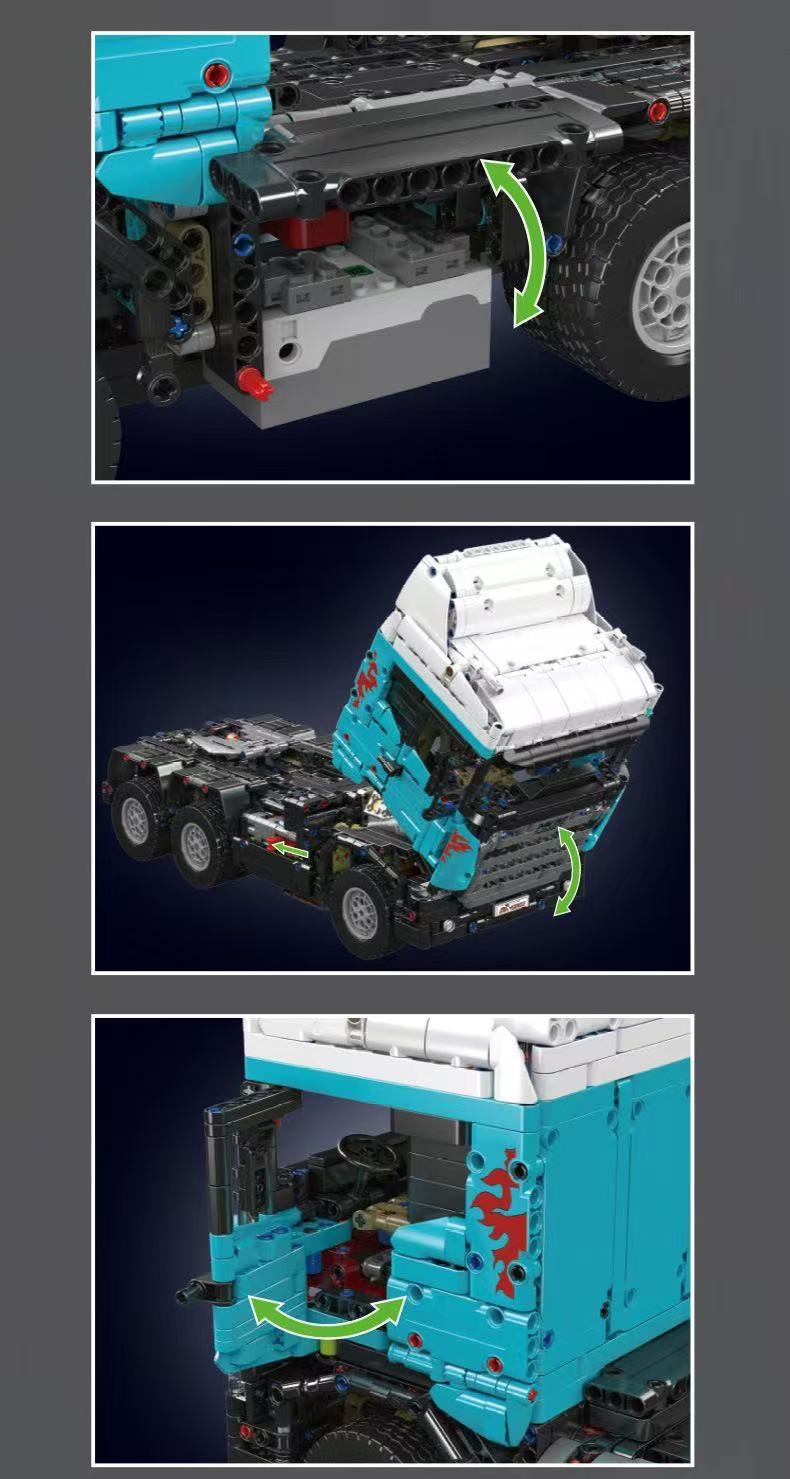 Mould King 13203 Scania Tractor Head - YWOBB