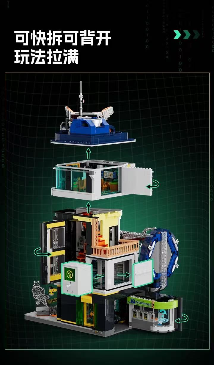 FunWhole L9098 Floating Train Station - YWOBB