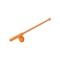 GOBRICKS GDS-90065 Minifigure tensil Fishing Rod / Pole 8L - YWOBB