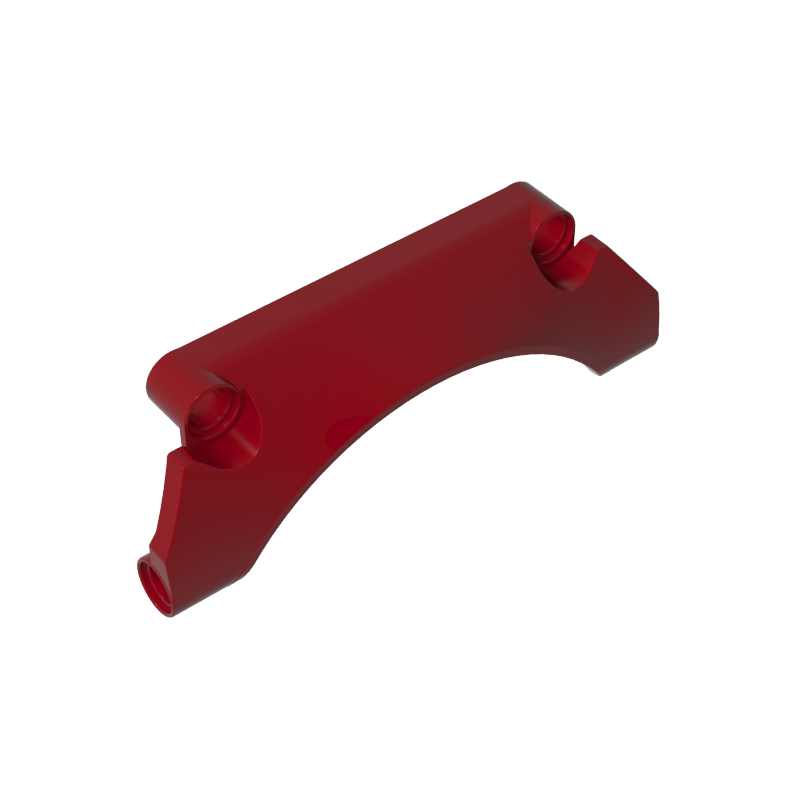 GOBRICKS GDS-1518 Technic Panel Car Mudguard Arched #30 9 x 2 x 3 Straight Top - YWOBB