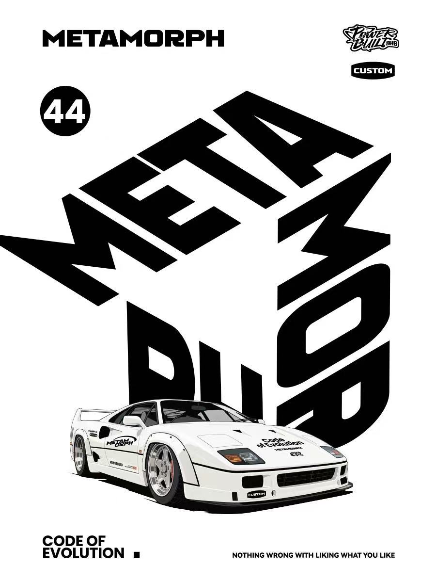 XINYU PB8844 Ferrari F40 Supercar - YWOBB