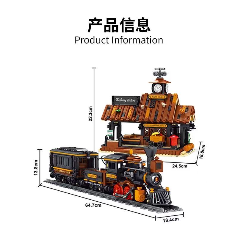Small Angle JD112 Cowboy City Train Platform - YWOBB