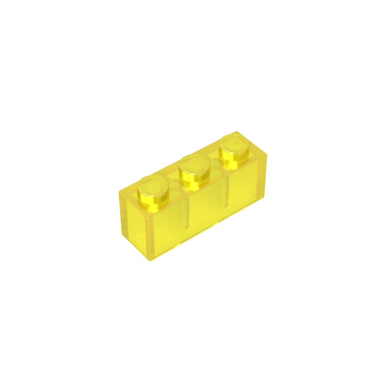 GOBRICKS GDS-533 Brick 1 x 3 - YWOBB