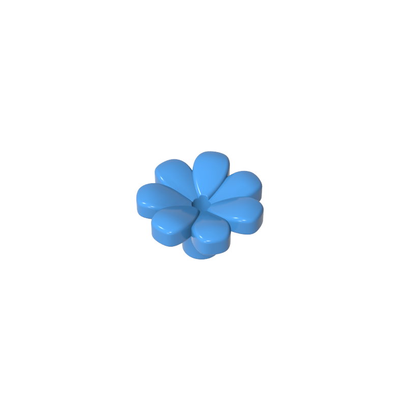 GOBRICKS GDS-2118 Seven petal flowers - YWOBB