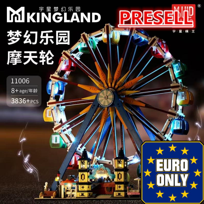 Mould King 11006 Ferris Wheel with Lights OVP EU Warehouse Version - YWOBB